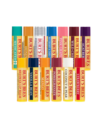 Burt's Bees Moisturising Lip Balm - All Flavours