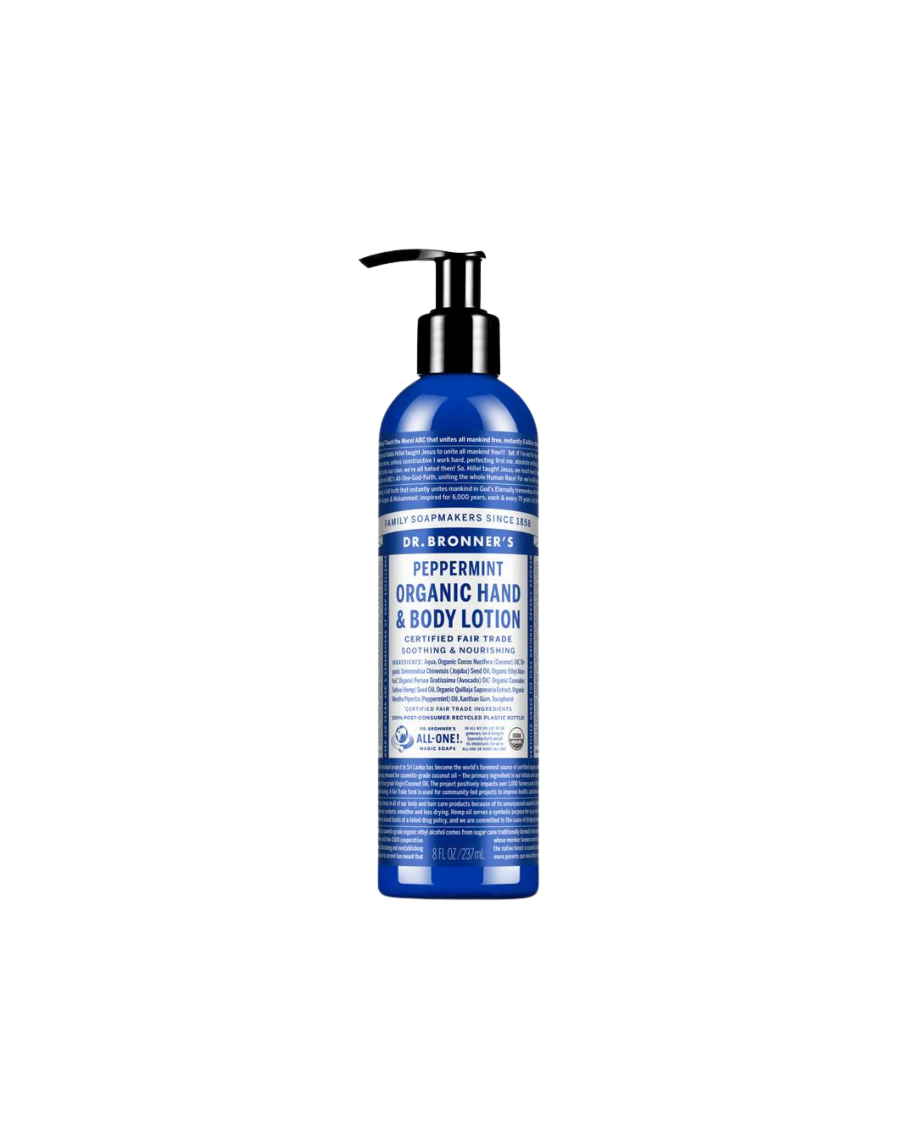Dr. Bronner's Organic Hand & Body Lotion Peppermint Leap Health