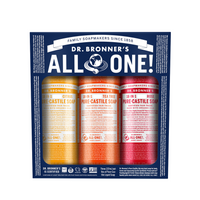 Dr. Bronner's 纯卡斯提尔液体皂 237ml/礼包