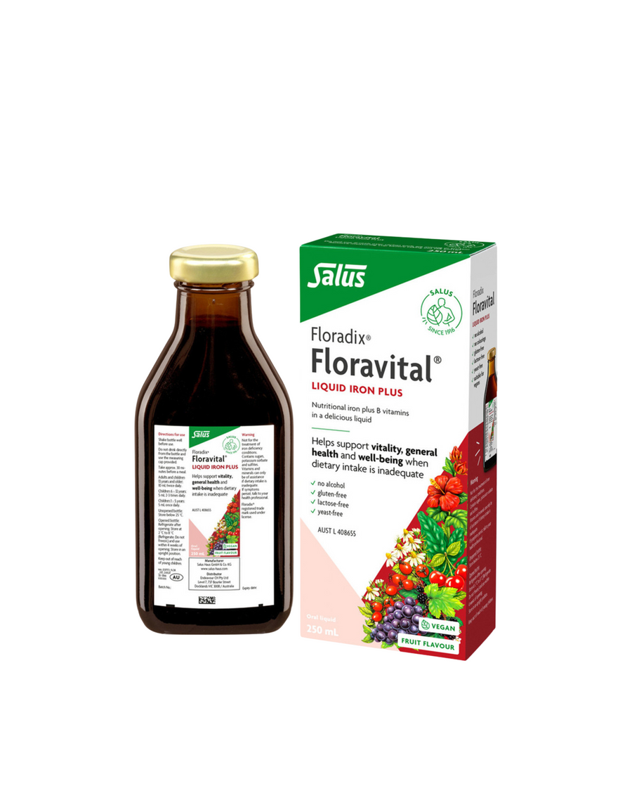 Floradix Floravital 液体铁加