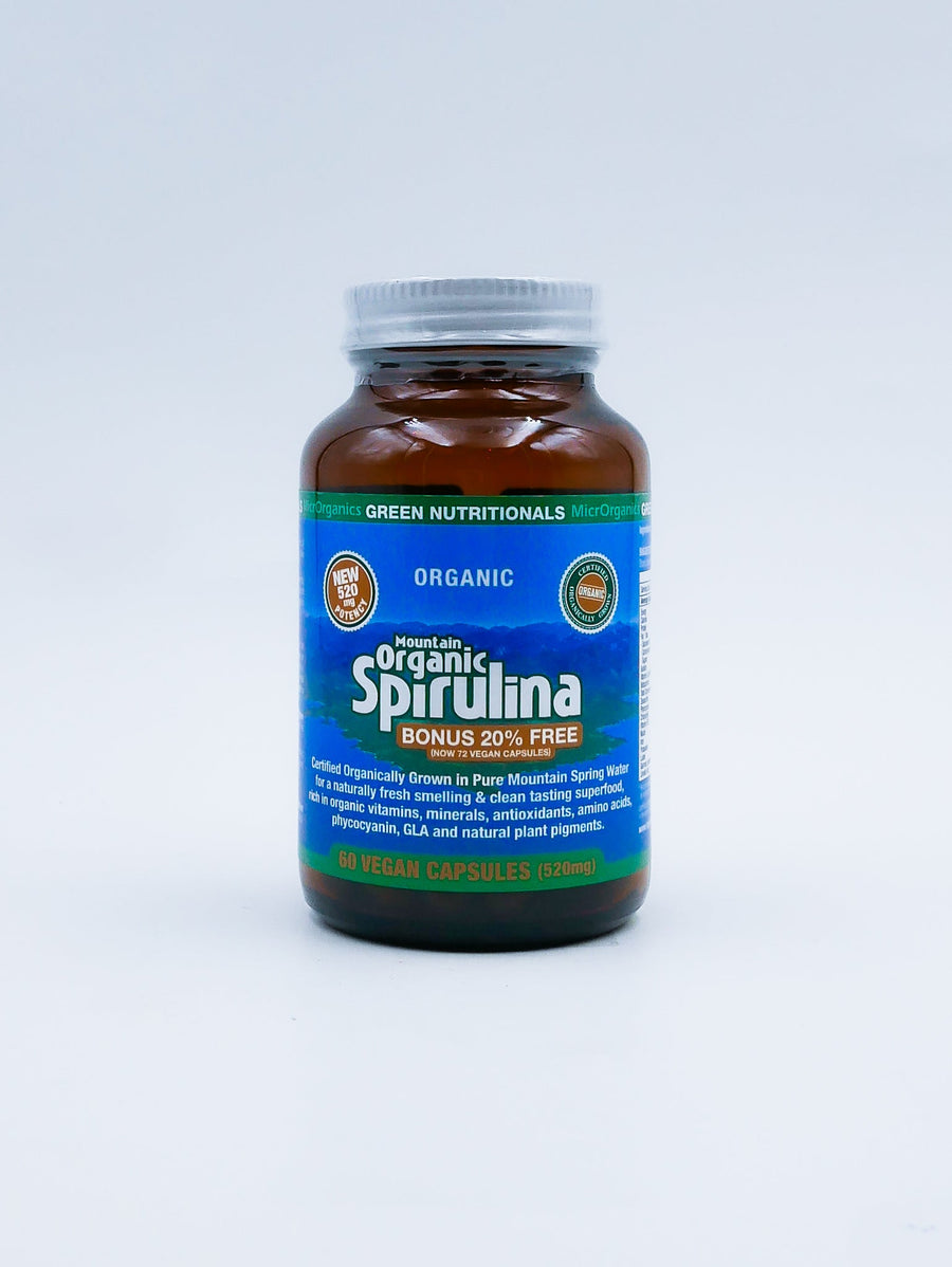 MicrOrganics Mountain Organic Spirulina - leaphealth