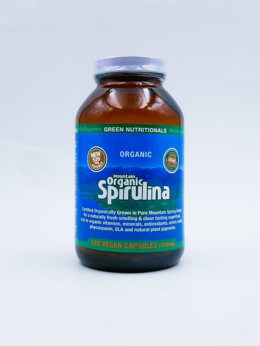 MicrOrganics Mountain Organic Spirulina - leaphealth